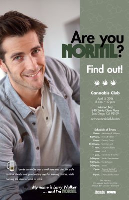 Are You NORML? ad series 11"x17" poster