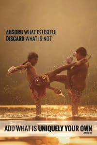 Absorb What is Useful — Bruce Lee poster