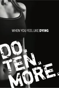 When You Feel Like Dying, Do Ten More poster