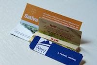 Weed Barn — Scoop Card, business card, and rolling papers