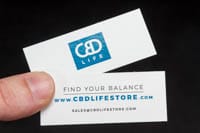 CBD Life business card